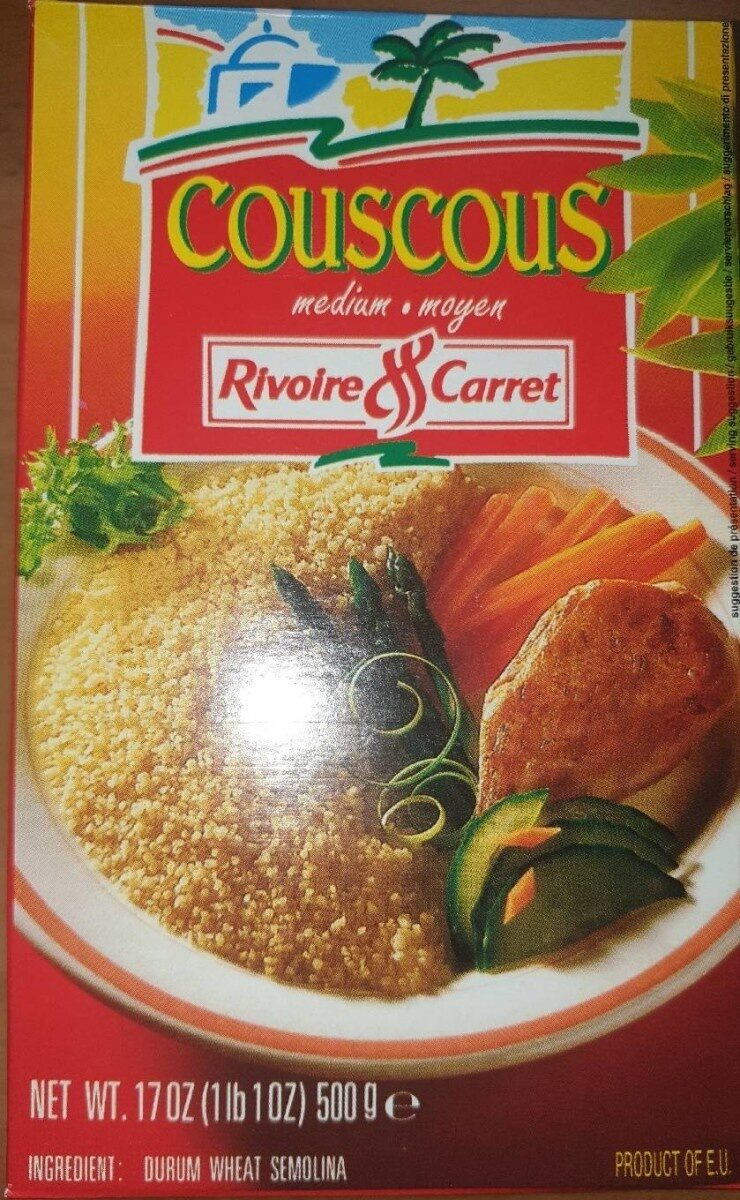 Couscous medium - Información nutricional