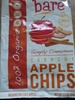 Bare, 100% organic crunchy apple chips, simply cinnamon - Producto