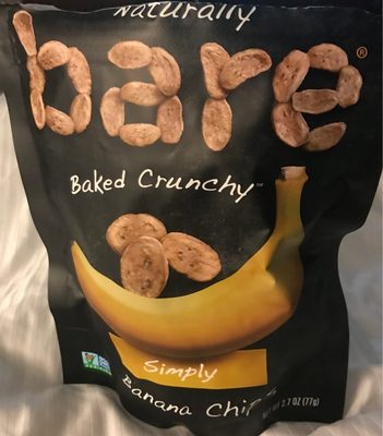 Simply banana chips, simply - Product