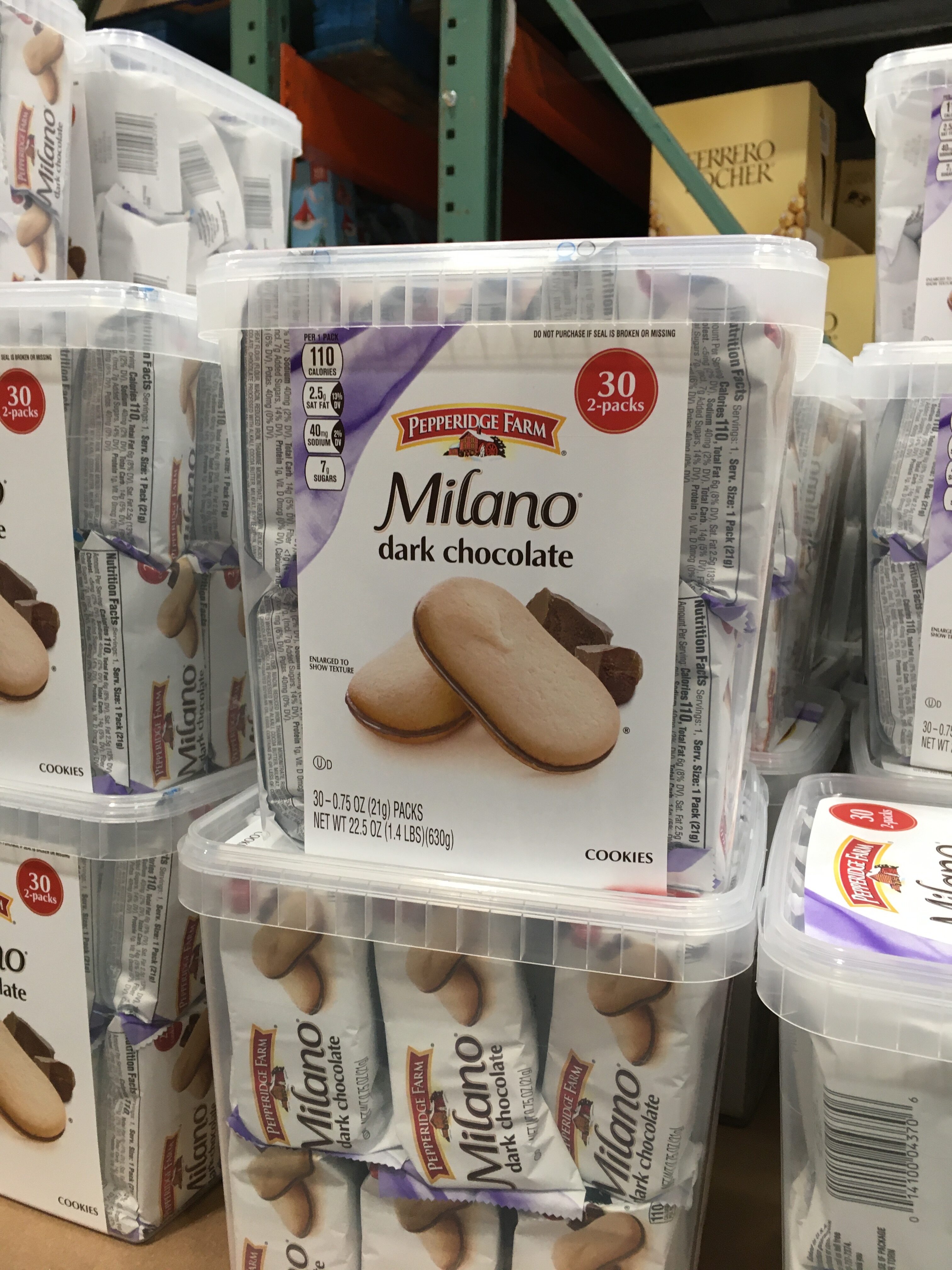 Milano dark chocolate 30 2-packs - Product