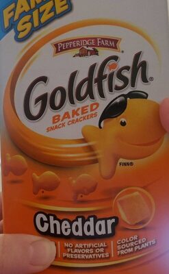 Calories in Pepperidge Farm Goldfish Cheddar