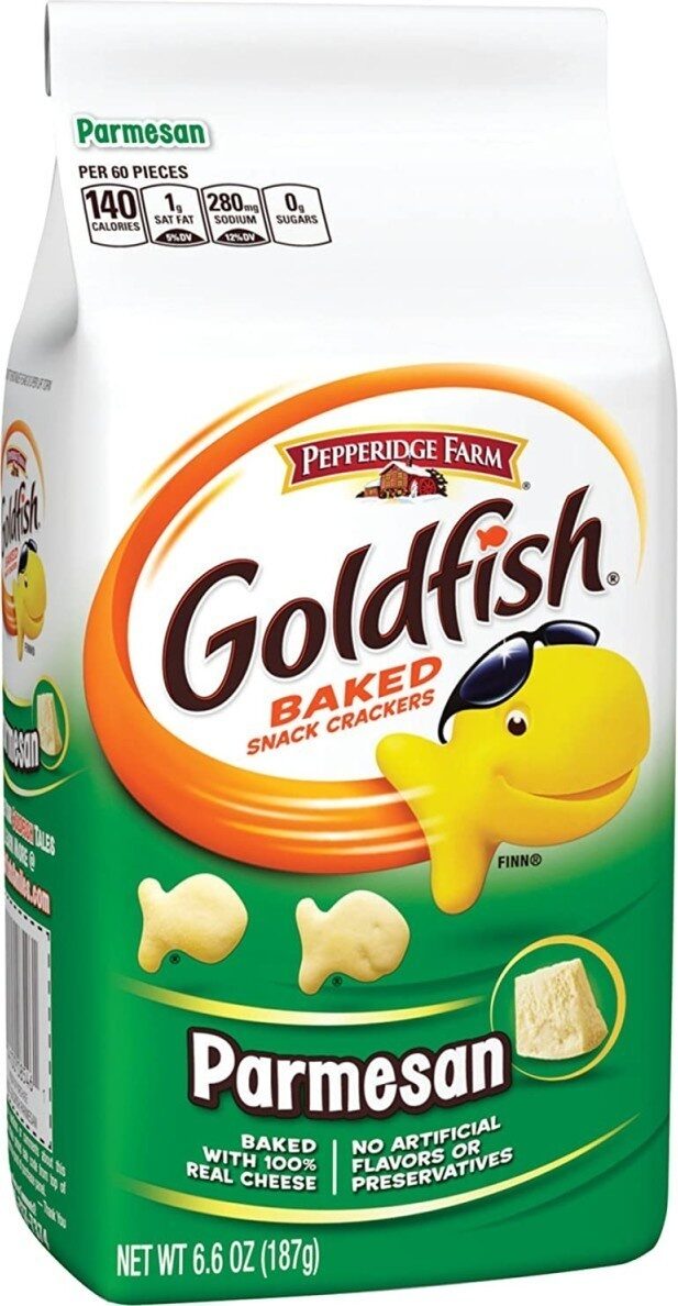 Goldfish parmesan crackers - Produkt - en
