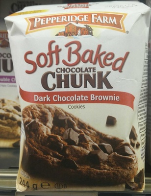 Soft Baked Chocolate Chunk Dark Chocolat Brownie - Produkt - fr