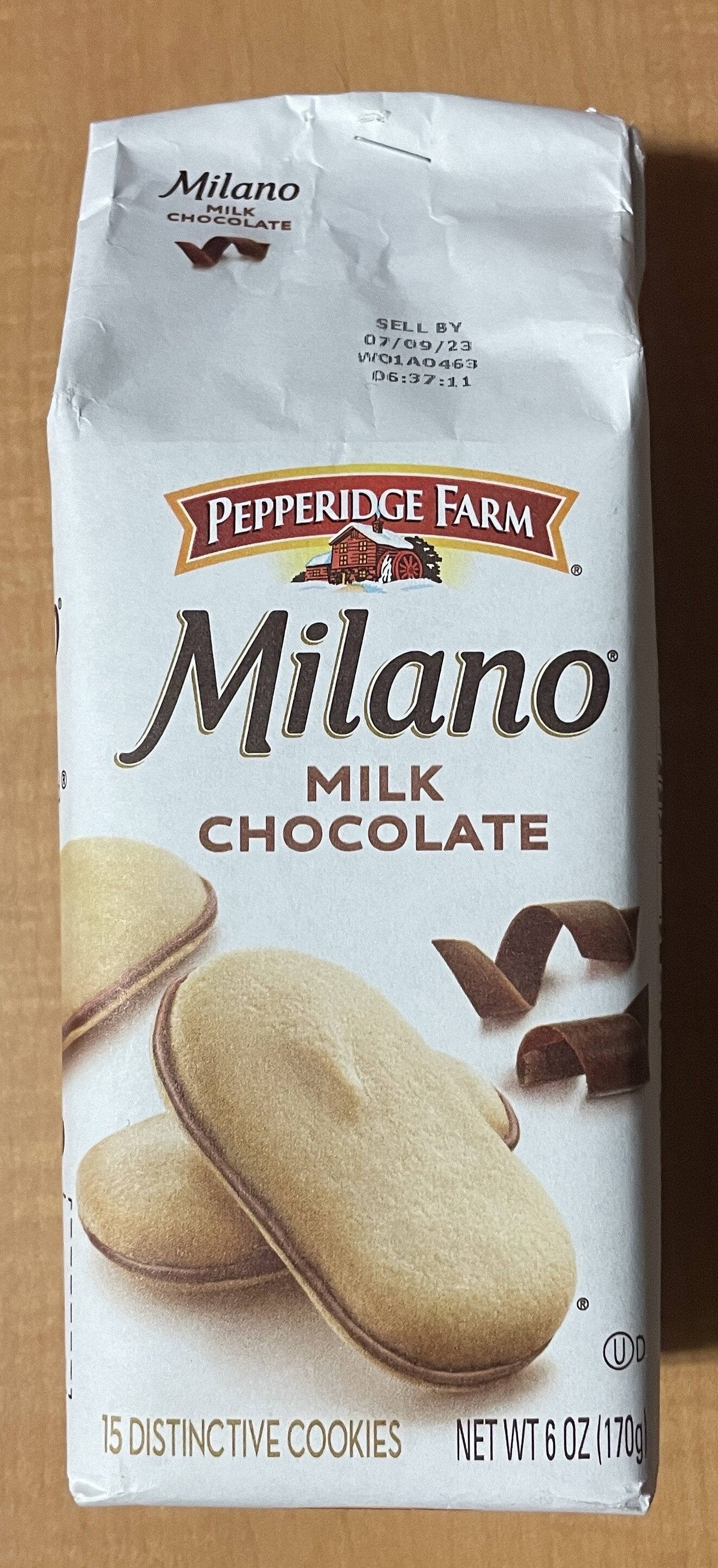 Milano Milk Chocolate Cookies - Product - en