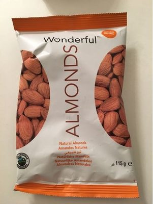 Natural almonds - Product