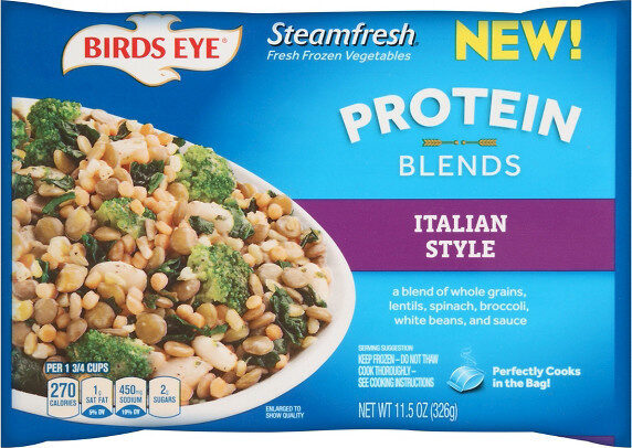 Frozen italian style protein blend - Product