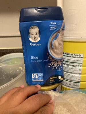 Gerber Rice Cereal - Nutrition facts