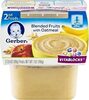 Nd foods blended fruits with oatmeal - Producto