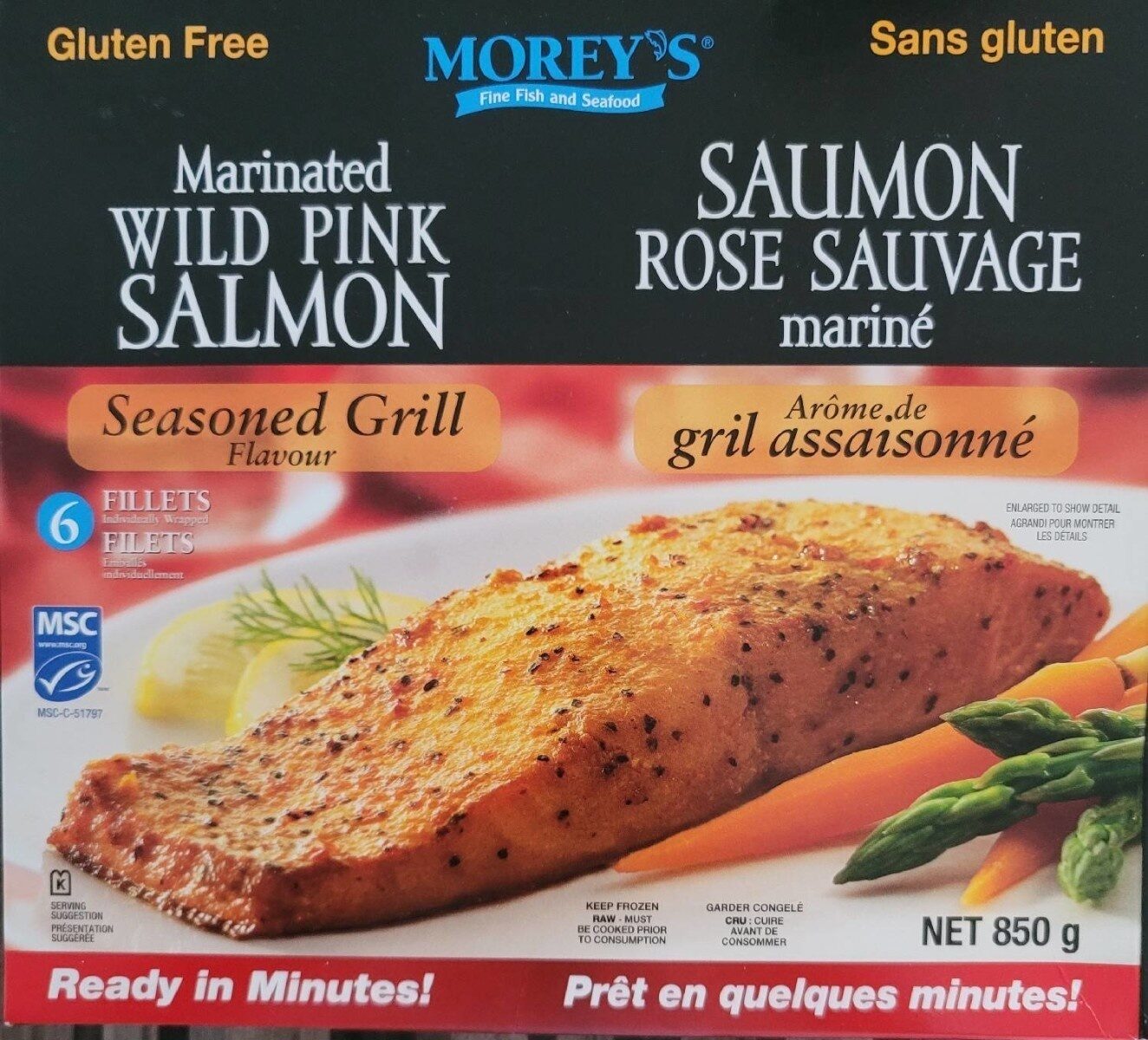 Marinated Wild Pink Salmon - Produit