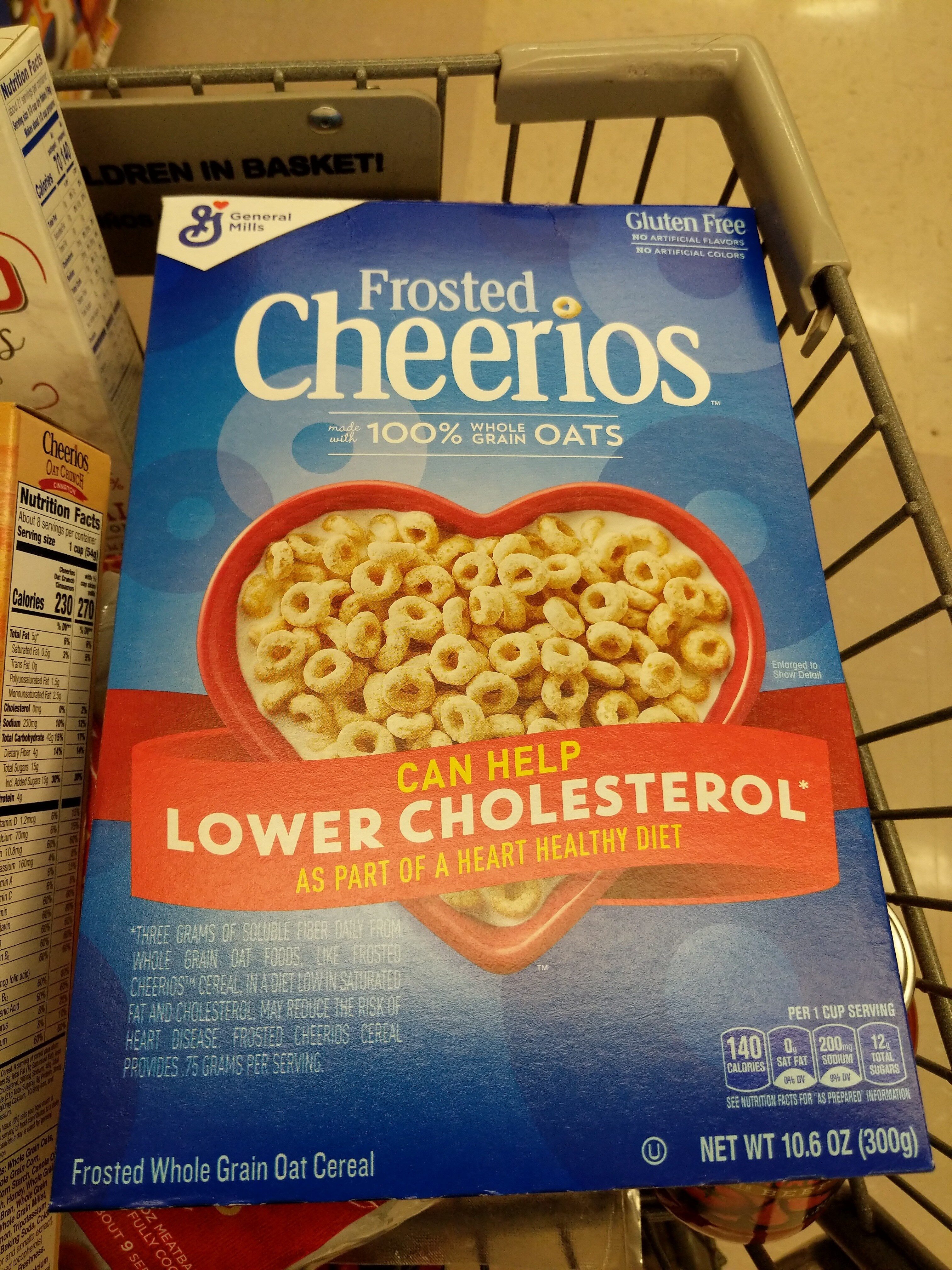 Frosted cheerios gluten free breakfast cereal - Product