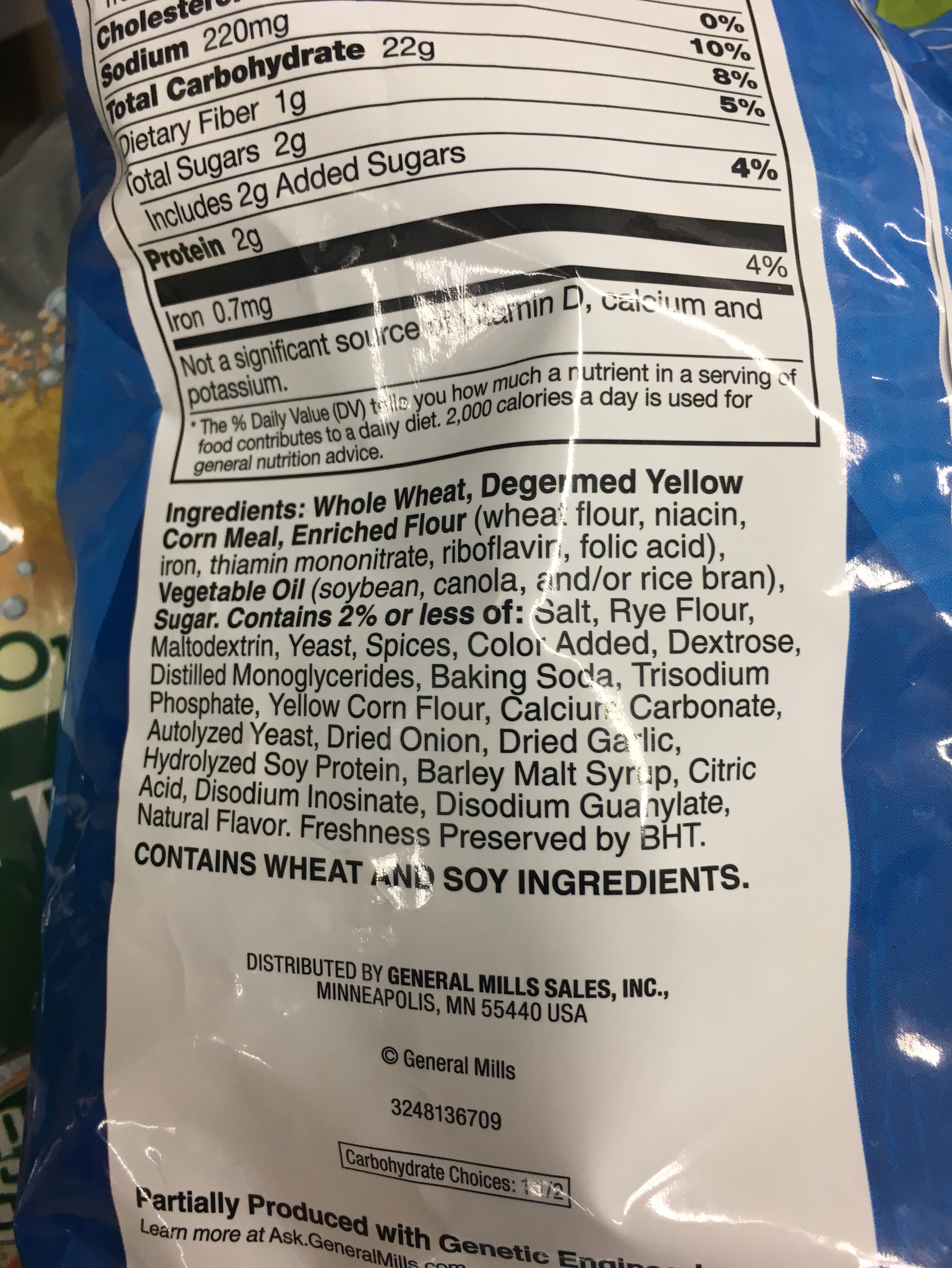 Chex mix snack mix - Ingredients