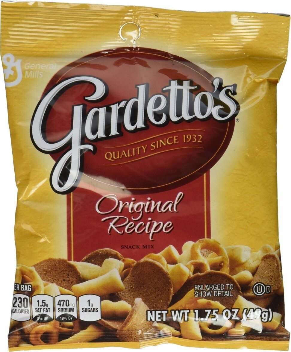 Gardetto original recipe snack mix - Product