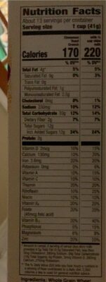 Cinnamon Toast Crunch - Nutrition facts