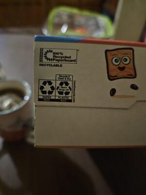 Cinnamon Toast Crunch - Recycling instructions and/or packaging information