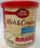 Rich & creamy vanilla frosting - Product