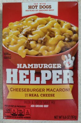 Cheeseburger macaroni meal - Product - en