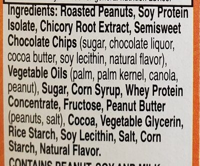 Protien Chewy granola bars - Ingredienti - en