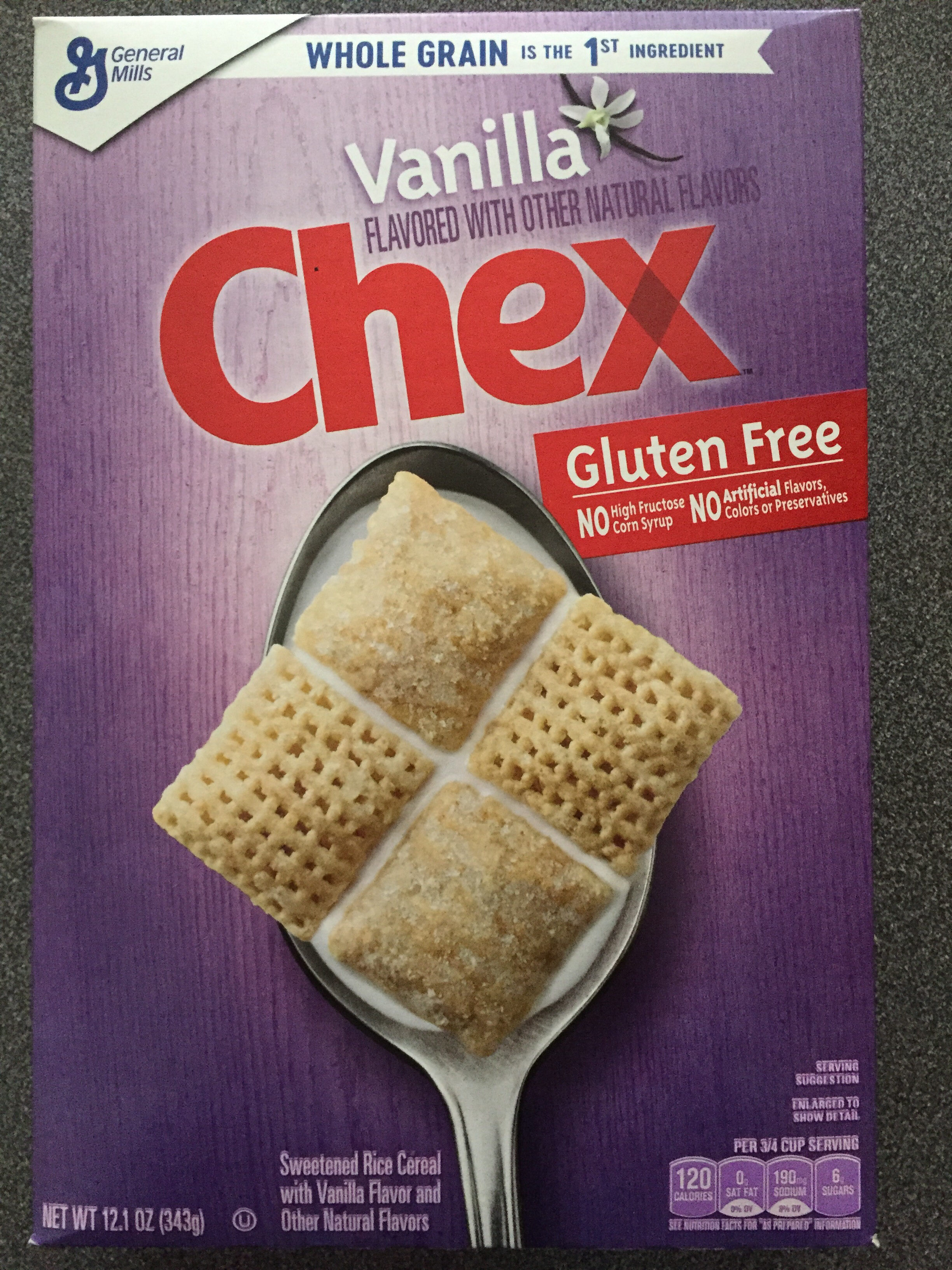 Chex cereal vanilla gluten free - Product