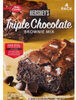 Hersheys triple chocolate brownie mix - Product