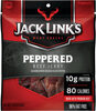 Jack link's, peppered beef jerky seasoned with cracked black pepper - Product