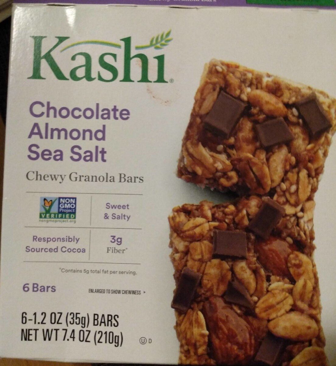 chewy granola bars, chocolate almond sea salt - Product