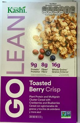 Go toasted berry crisp cereal vegan - Producto