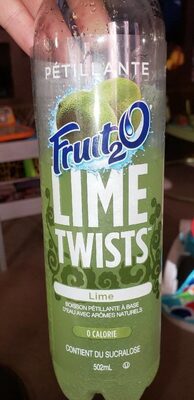 Lime Sparkling Fruit2O - Produit