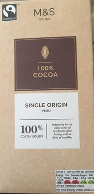 Single Origin - Intense Dark Cacao - Produit - en