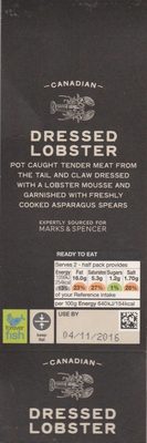 Canadian Dressed Lobster - Product - fr