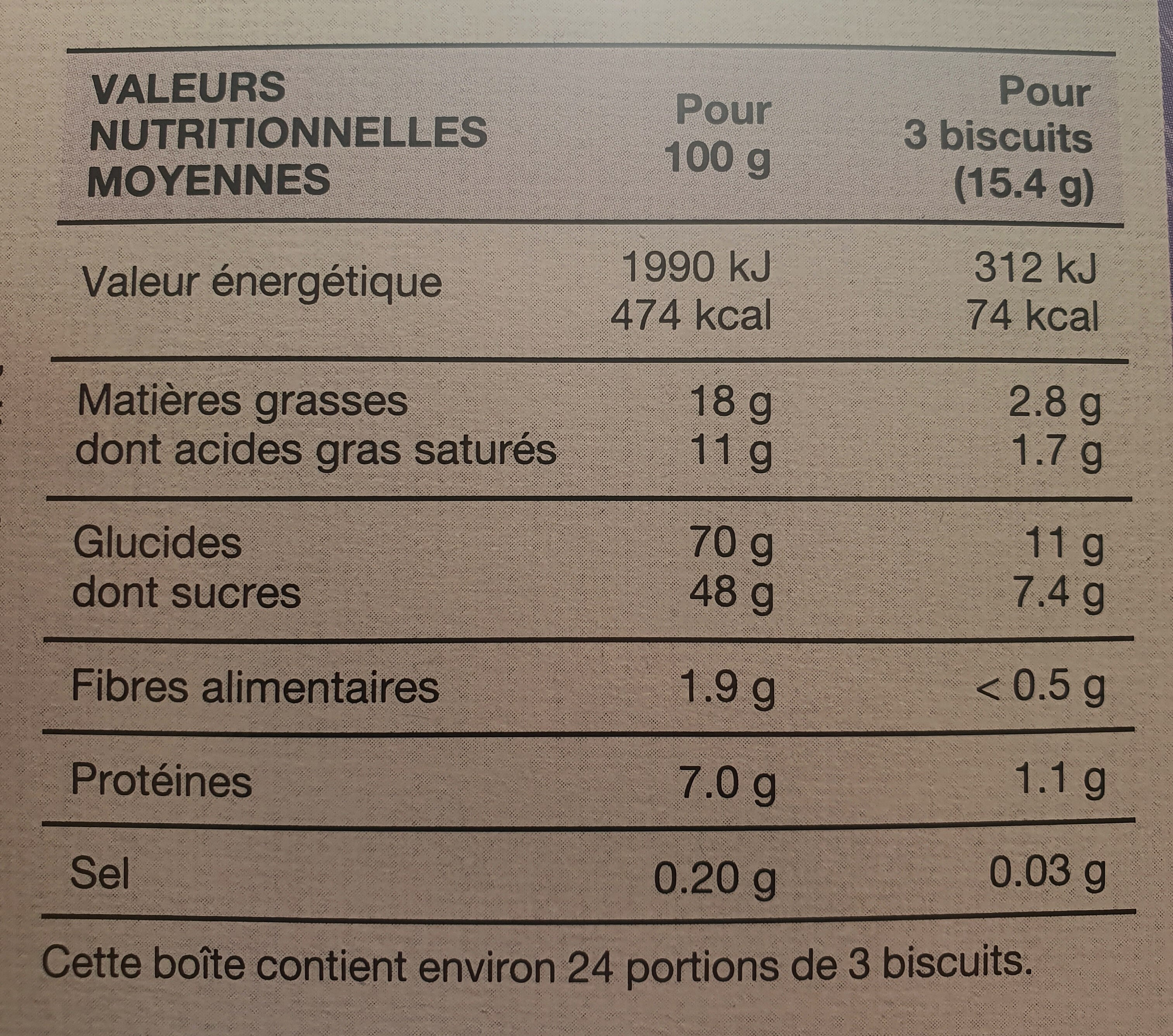 Mini Crêpes ChocoLait - Nutrition facts - fr