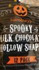 Spooky milk chocolate hollow shapes - Product
