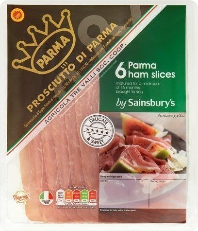 6 Parma Ham Slices - Produit - en