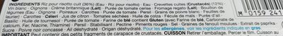 Risotto Aux Crevettes - Ingredients - fr