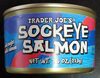 Sockeye Salmon (pacific salmon, wild caught, canned) - Produit