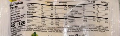 Green Giant Simplt steam lightly sauced veggies - Nutrition facts