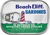 Beach cliff in soybean oil whot green chilies sardines - Producto
