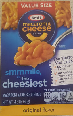 Kraft Original Flavor Macaroni & Cheese - Product