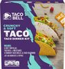 Crunchy & soft taco dinner kit - Produit