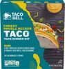 Cheesy double decker taco dinner kit - Product