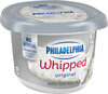 Whipped cream cheese tub - Produit
