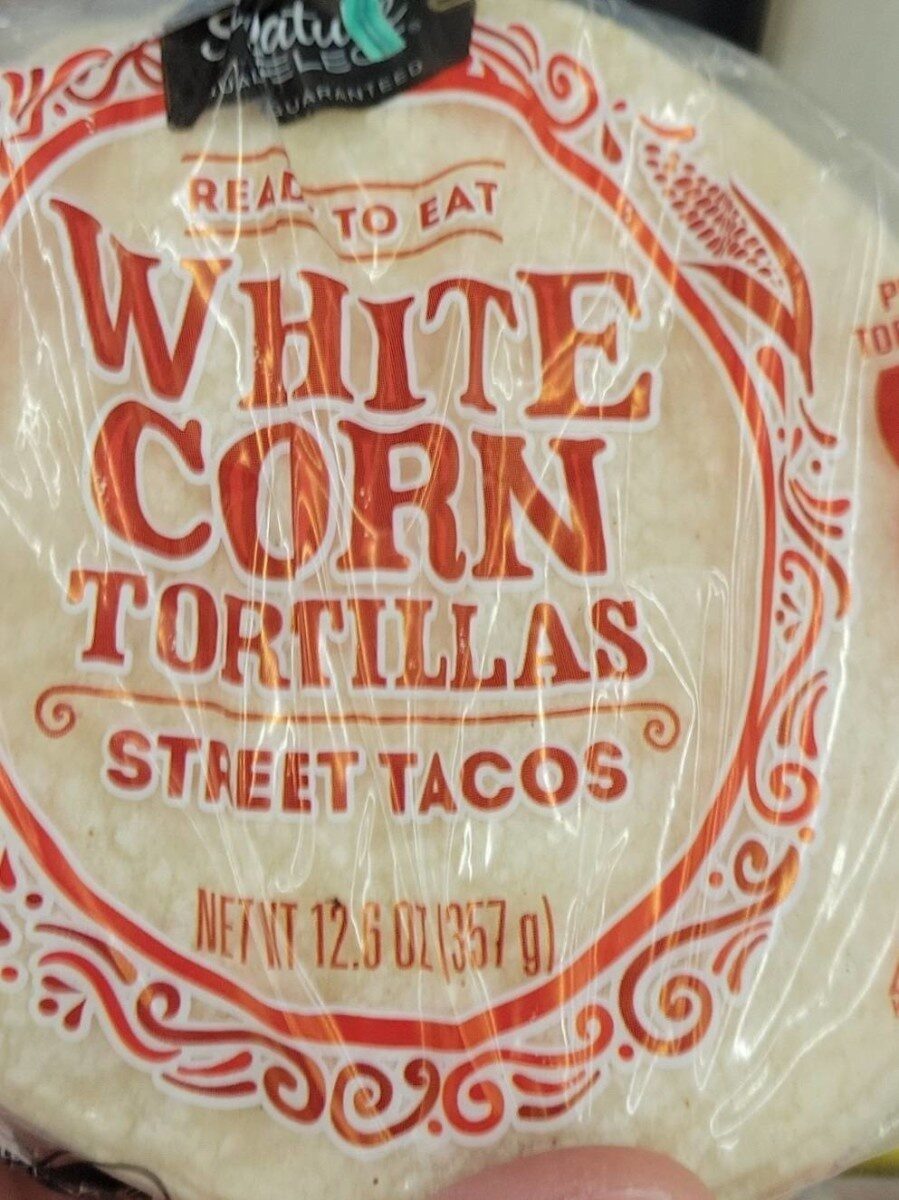 Select street tacos white corn tortillas - Nutrition facts