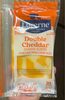 Double cheddar cheese slices - Product