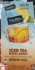 Select iced tea with lemon drink mix - Product