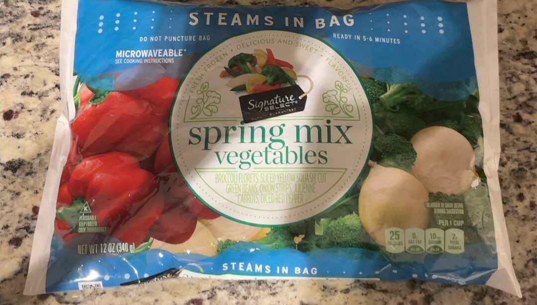 Select spring mix vegetables broccoli florets - Product