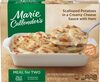 Scalloped potatoes in creamy cheese sauce with ham - Product