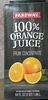 100% orange juice - Product