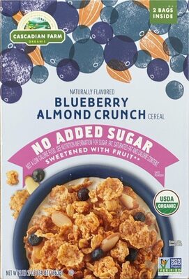 Calories in  Blueberry Almond Crunch Cereal