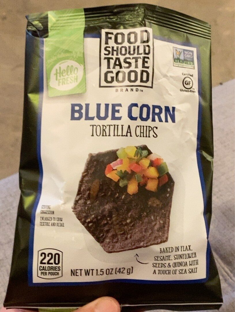 Blue Corn Tortilla Chips - Product