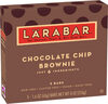 Chocolate chip brownie fruit & nut bar - Produit