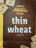 Thin Wheat Crackers - Product